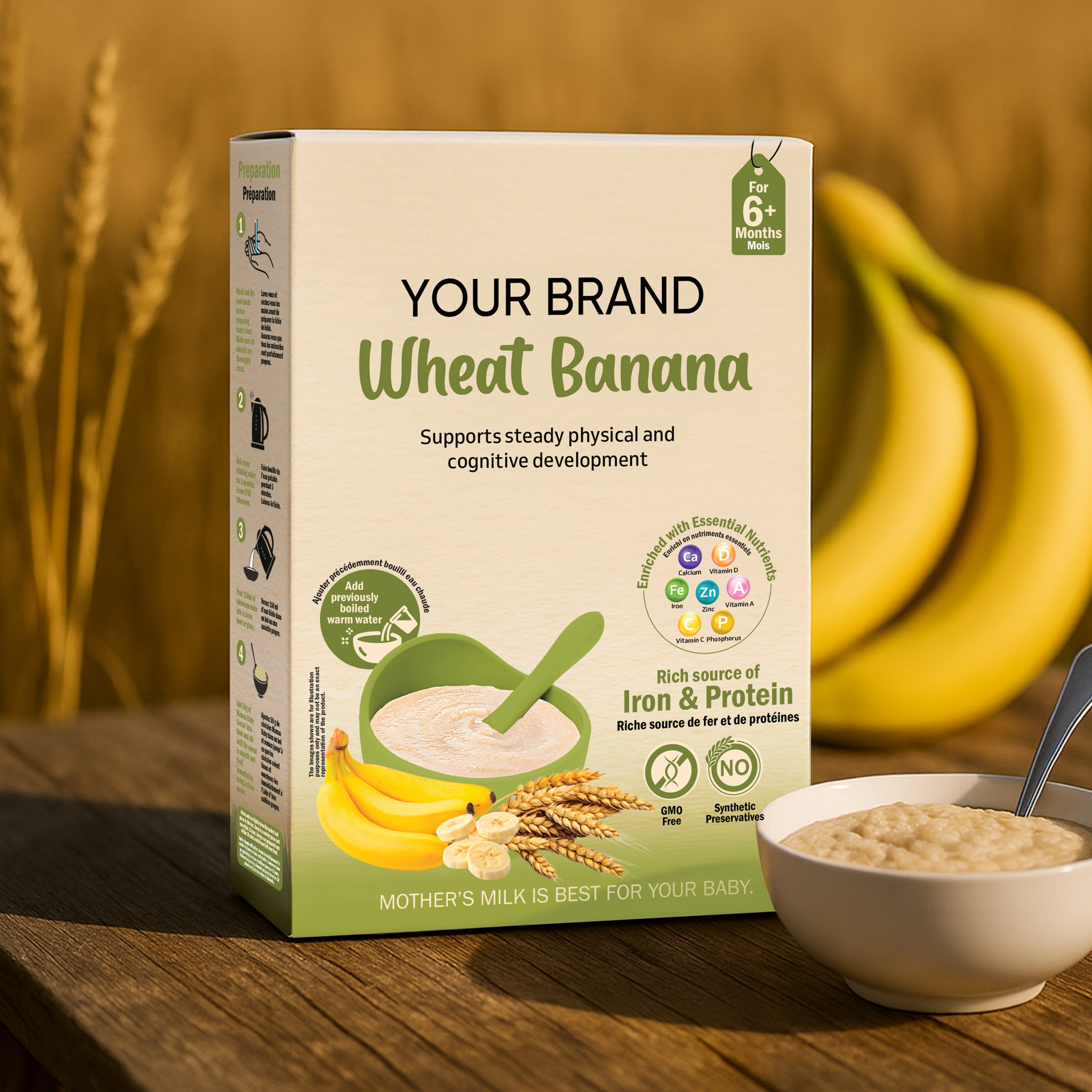 Wheat Banana Cereal